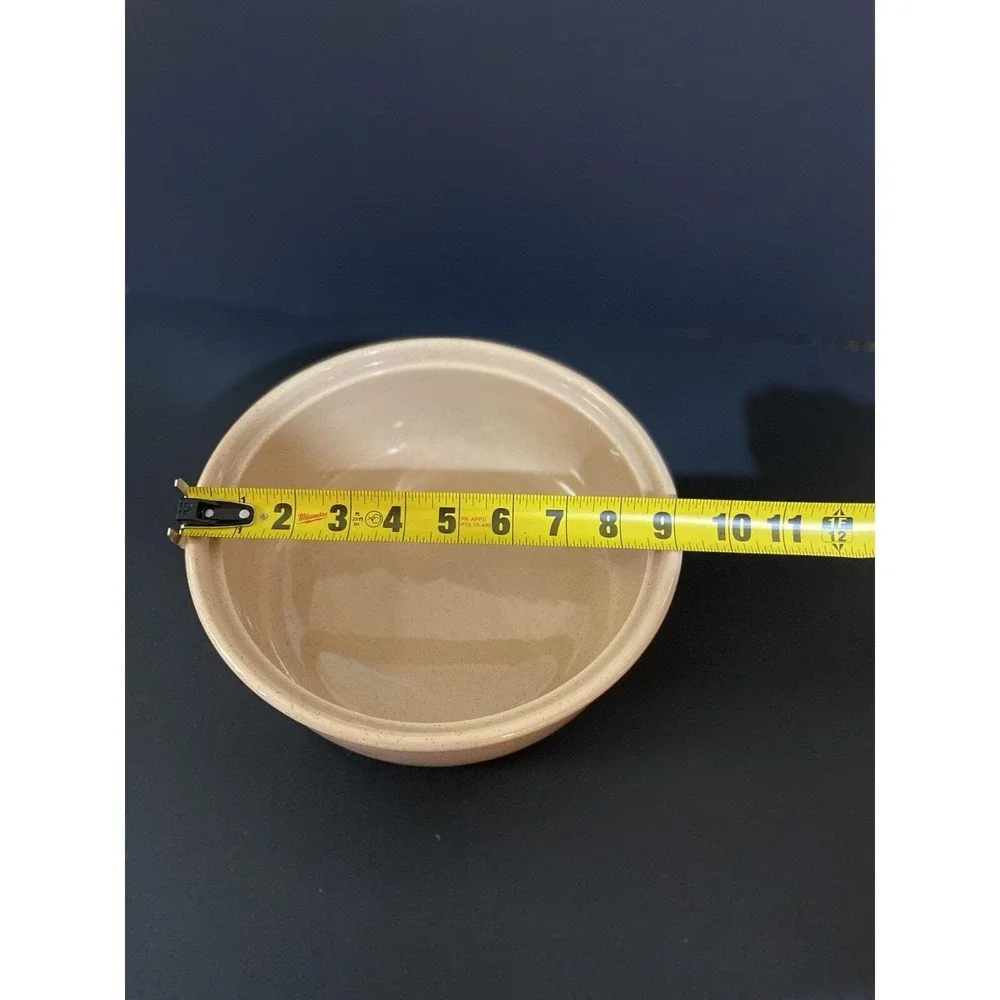 Bauer Pottery‎ Contempo Desert Beige 2 Qt Casserole W/rack! MINT